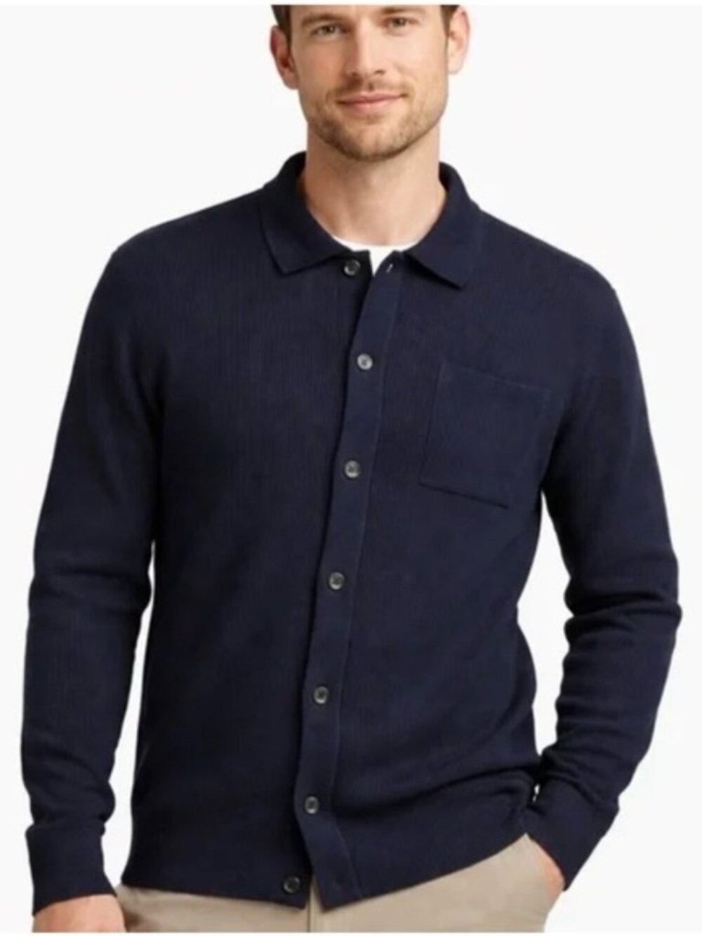 Method Polo Cardigan